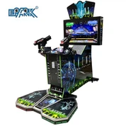 Extermínio de Alienígenas de 42" com Máquina de Atirar a Pedal