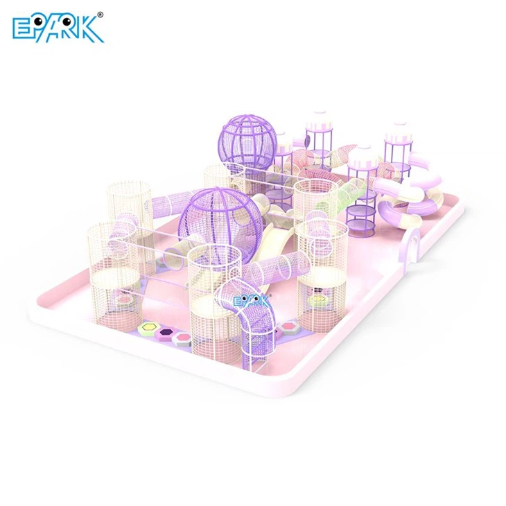 Kids’ Indoor Playground Rope Net Maze | Soft Play Fun At Home factory